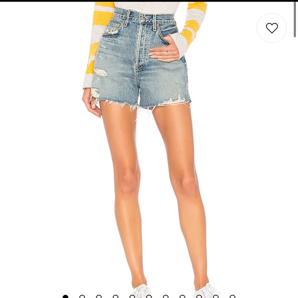 Agolde Dee Jean Shorts